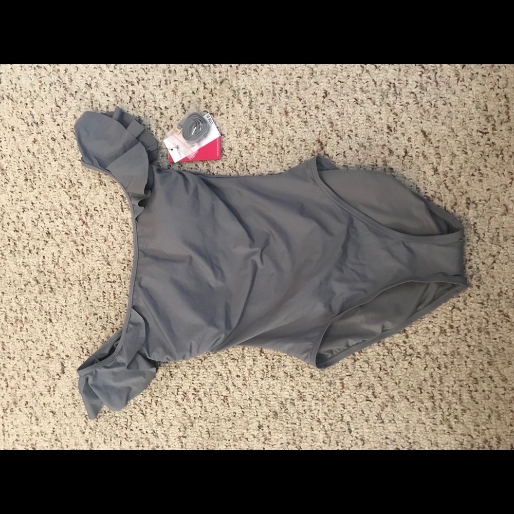 Grey swimsuit